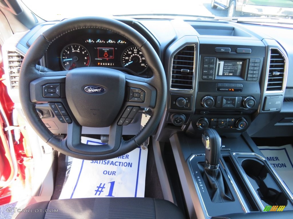 2016 F150 XLT SuperCab - Ruby Red / Black photo #26
