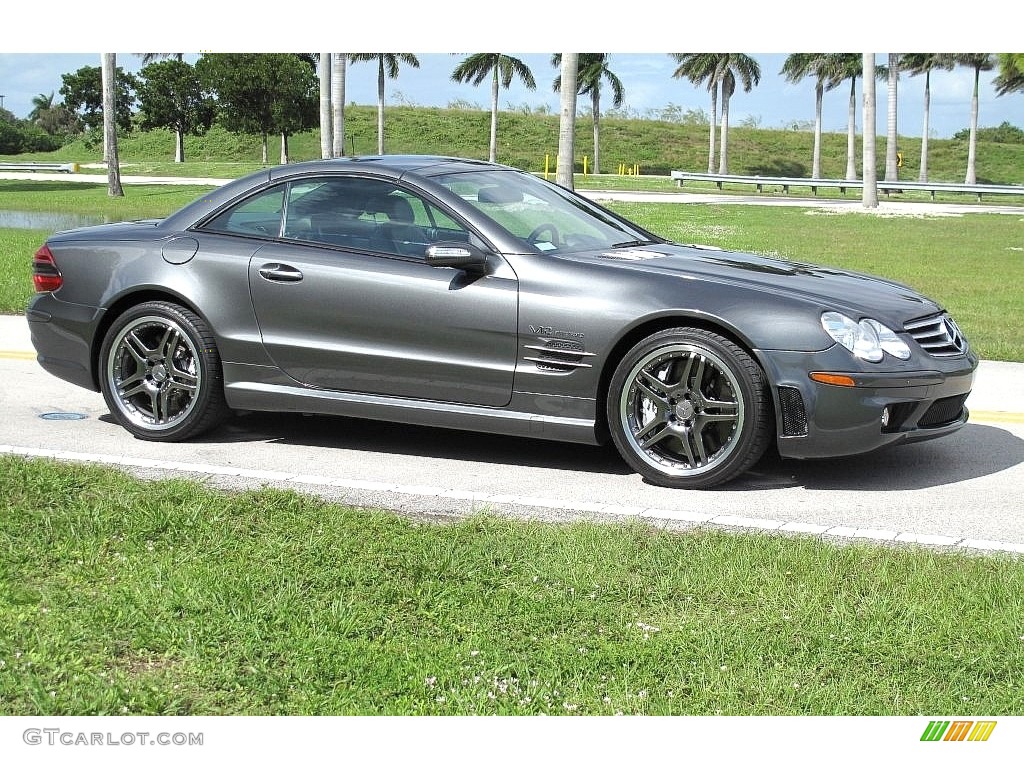 Pewter Metallic 2006 Mercedes-Benz SL 65 AMG Roadster Exterior Photo #108945556