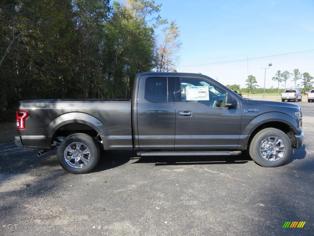 2016 F150 XLT SuperCab - Magnetic / Medium Earth Gray photo #2
