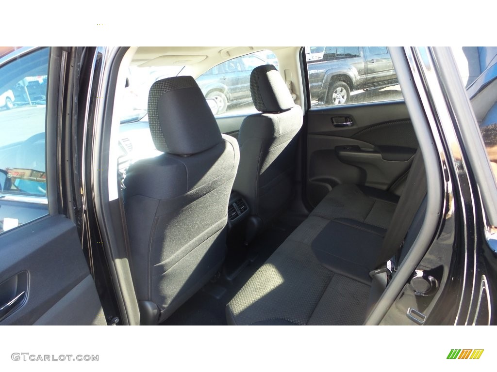 2016 CR-V EX AWD - Crystal Black Pearl / Black photo #9