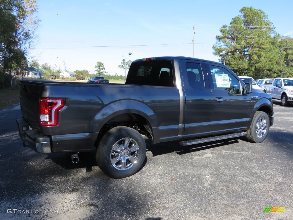 2016 F150 XLT SuperCab - Magnetic / Medium Earth Gray photo #3