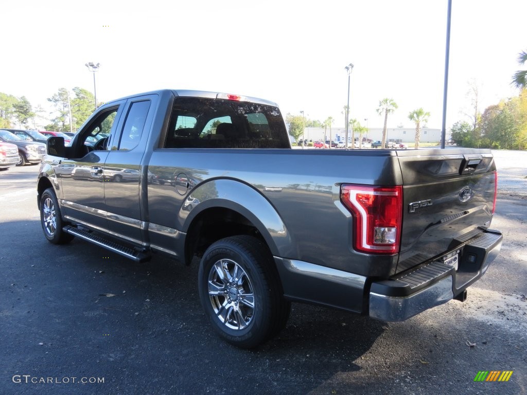 2016 F150 XLT SuperCab - Magnetic / Medium Earth Gray photo #8