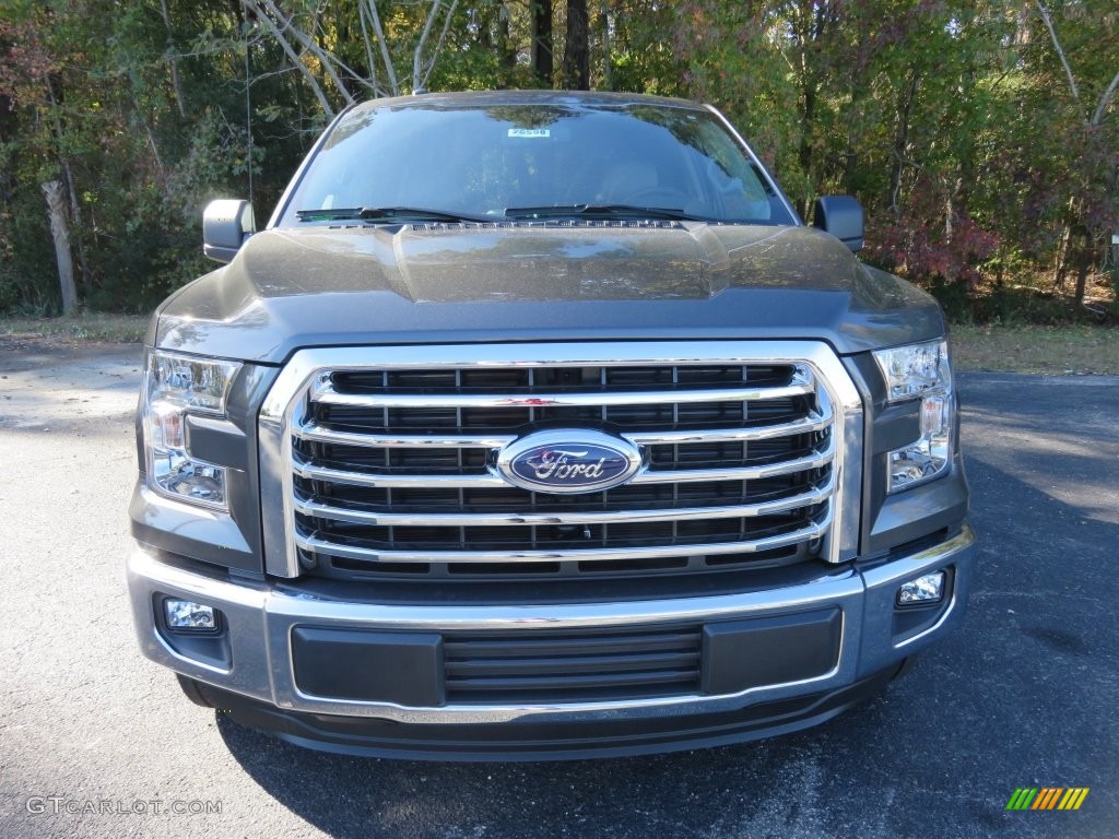 2016 F150 XLT SuperCab - Magnetic / Medium Earth Gray photo #13