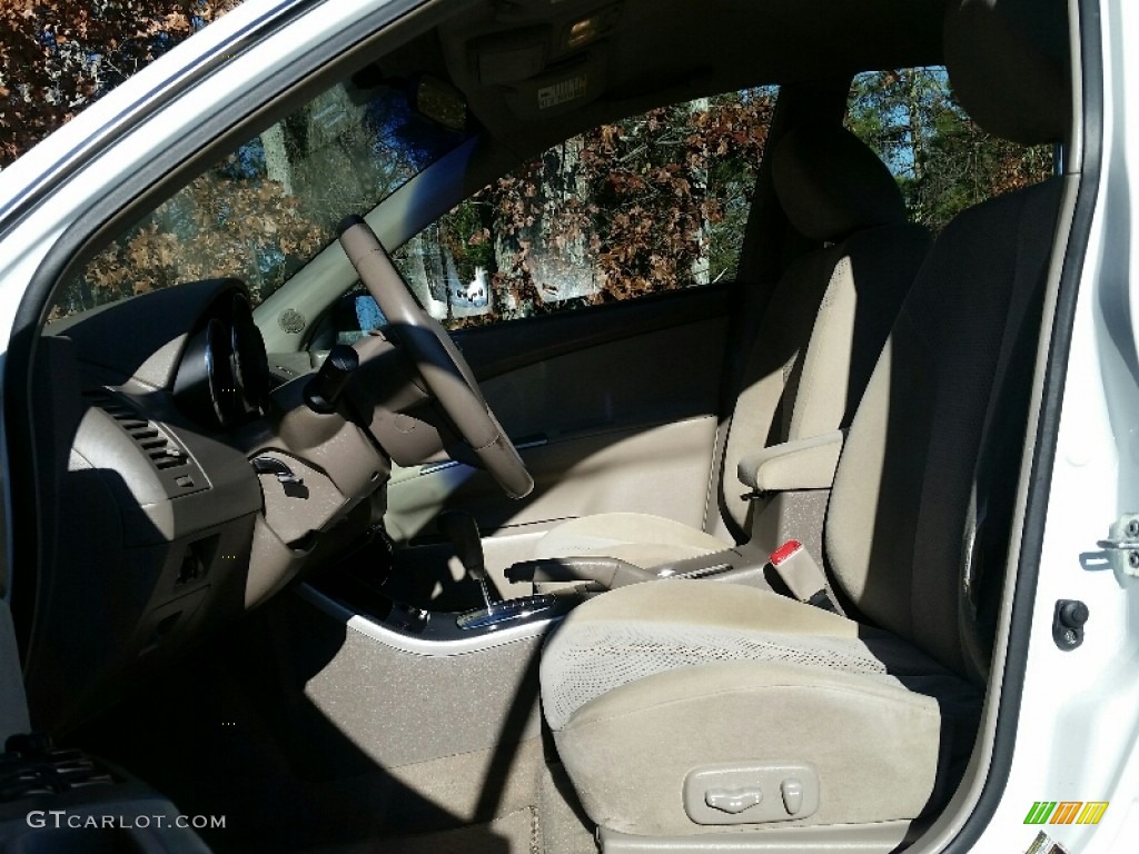 2006 Altima 2.5 S - Satin White Pearl / Blond photo #20