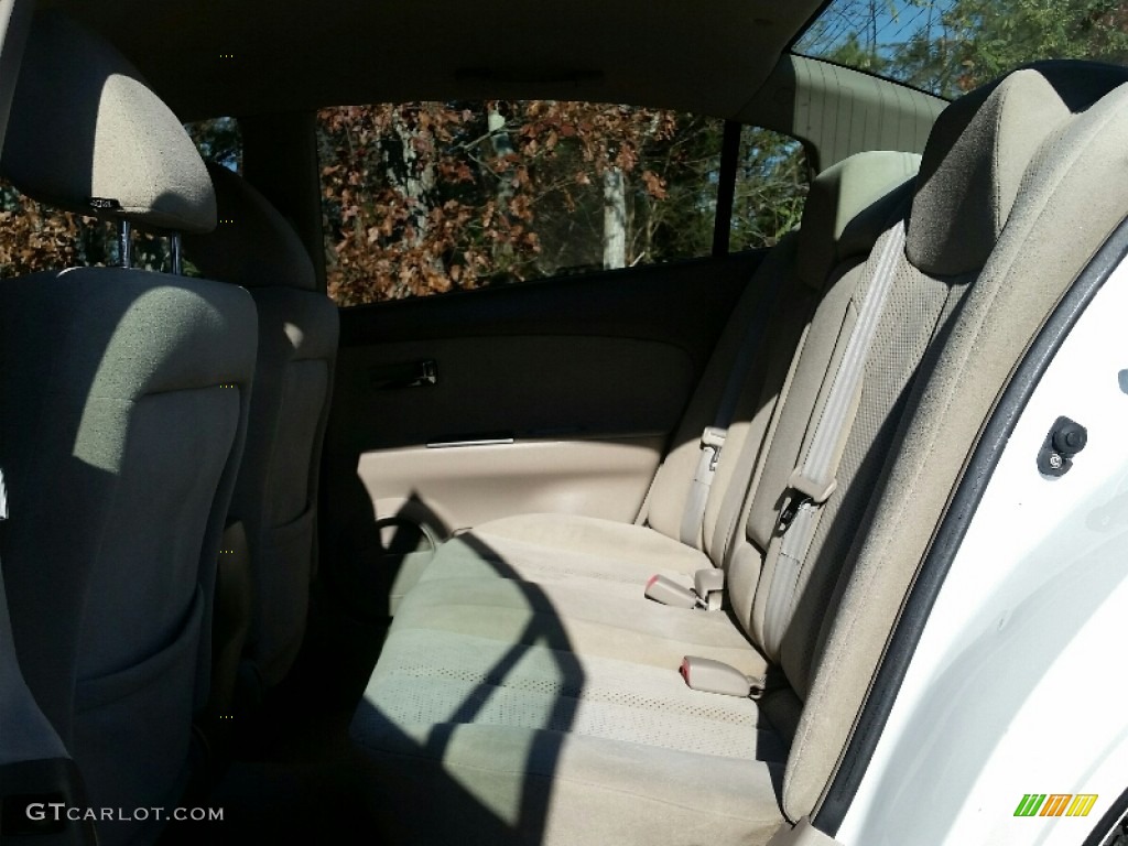 2006 Altima 2.5 S - Satin White Pearl / Blond photo #22