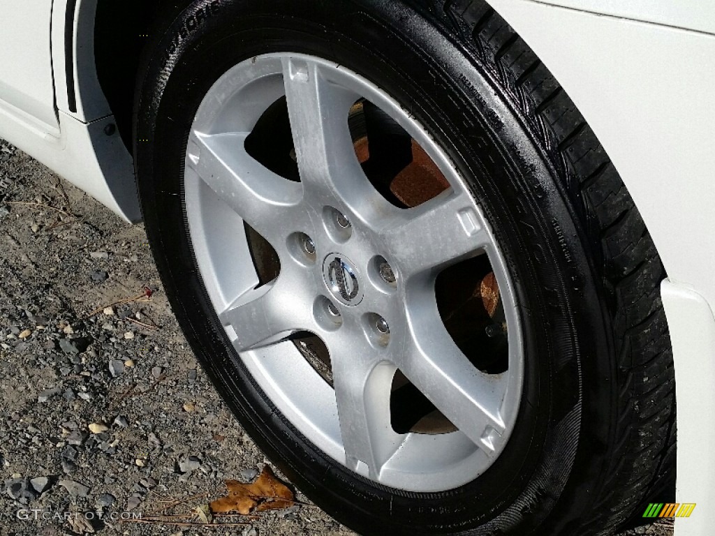2006 Altima 2.5 S - Satin White Pearl / Blond photo #24