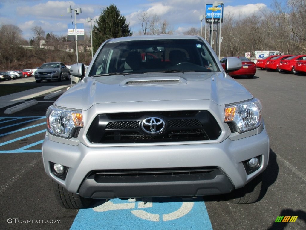 2013 Tacoma V6 SR5 Double Cab 4x4 - Silver Streak Mica / Graphite photo #17