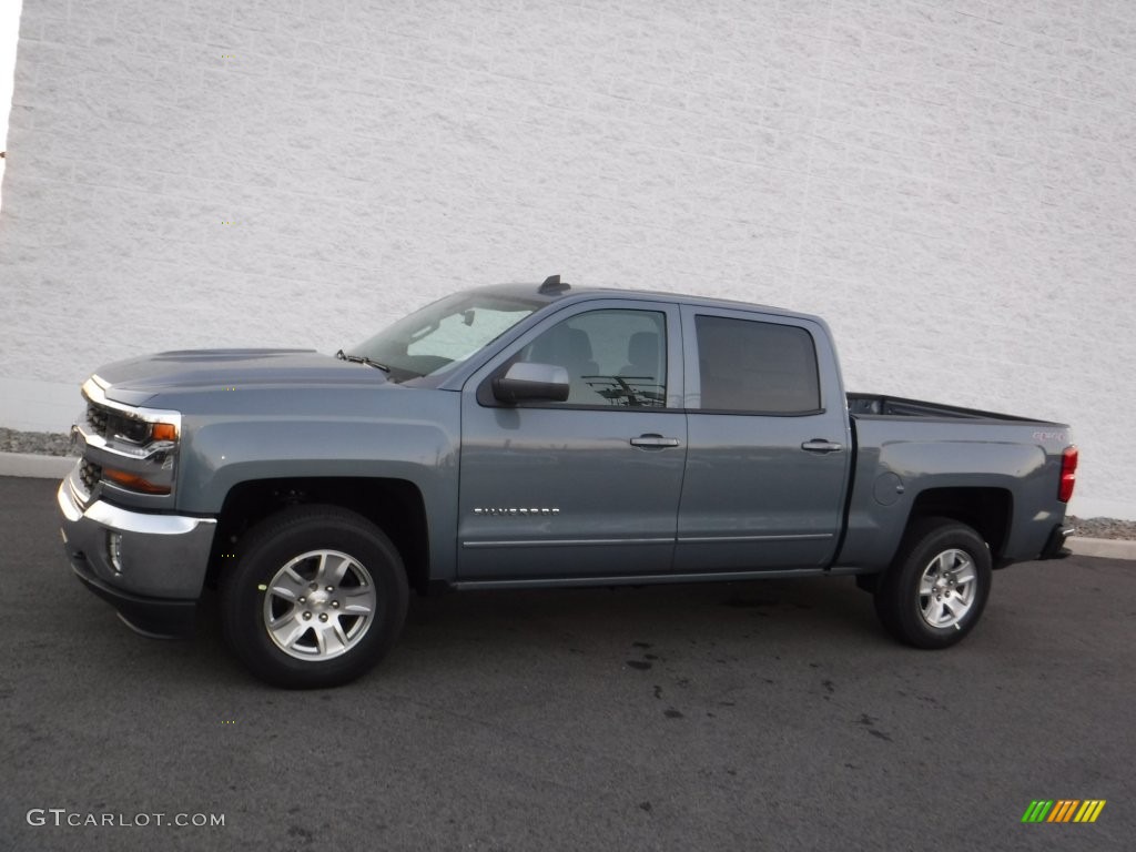 2016 Silverado 1500 LT Crew Cab 4x4 - Slate Grey Metallic / Jet Black photo #2