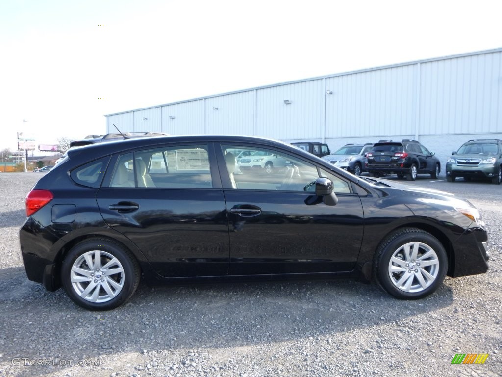 Crystal Black Silica 2016 Subaru Impreza 2.0i Premium 5-door Exterior Photo #108954400