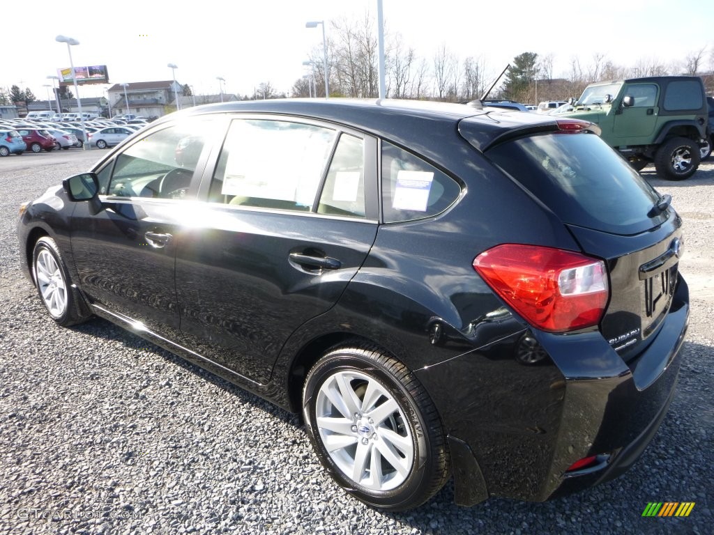 Crystal Black Silica 2016 Subaru Impreza 2.0i Premium 5-door Exterior Photo #108954542