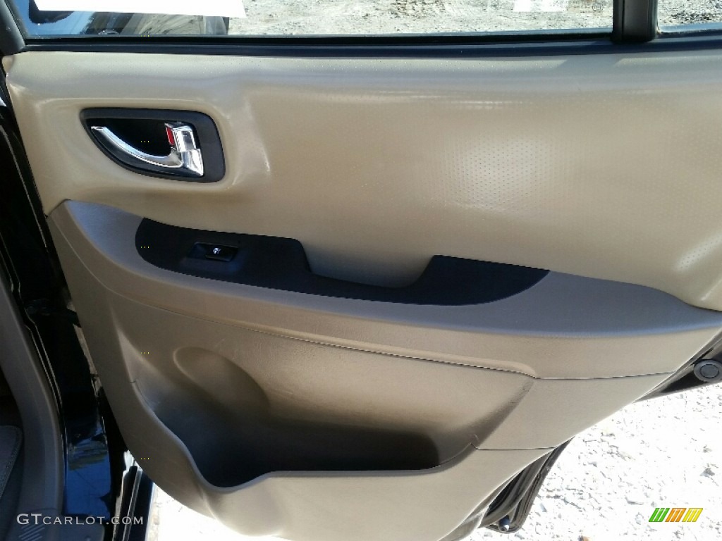 2005 Santa Fe GLS 4WD - Black Obsidian / Gray photo #11