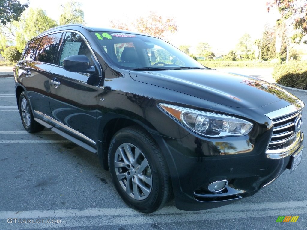 2014 QX60 3.5 AWD - Black Obsidian / Graphite photo #1