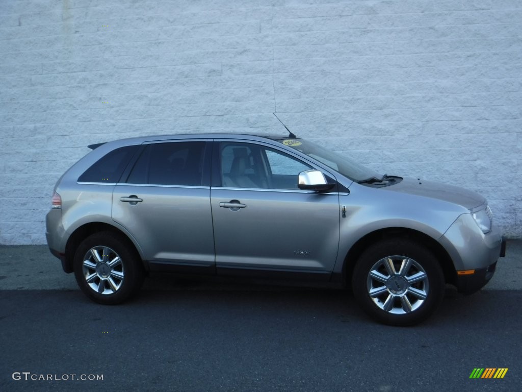 2008 MKX AWD - Vapor Silver Metallic / Light Camel photo #2