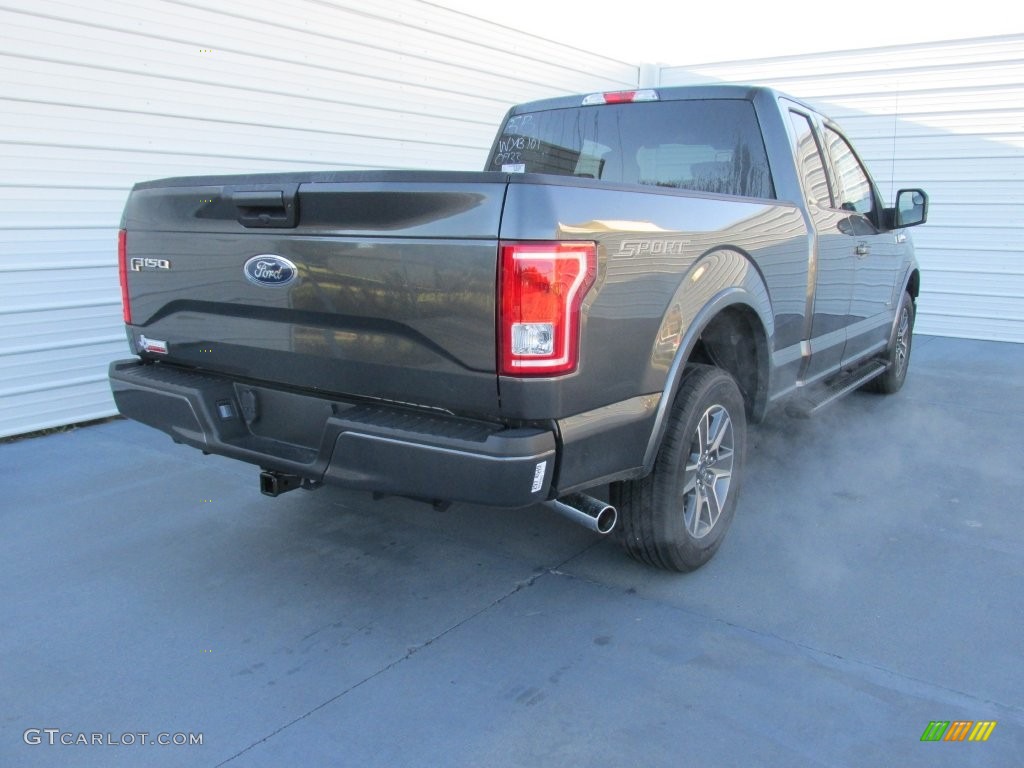 2016 F150 XLT SuperCab - Magnetic / Black photo #4