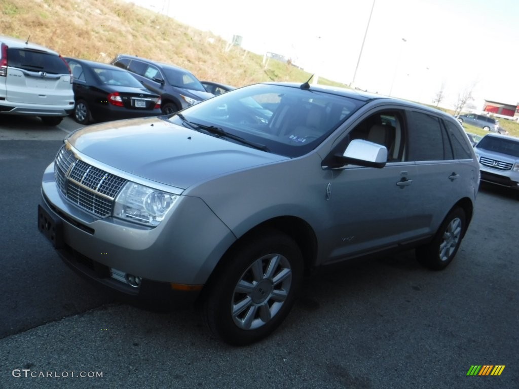 2008 MKX AWD - Vapor Silver Metallic / Light Camel photo #5
