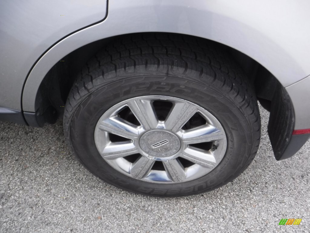2008 MKX AWD - Vapor Silver Metallic / Light Camel photo #7