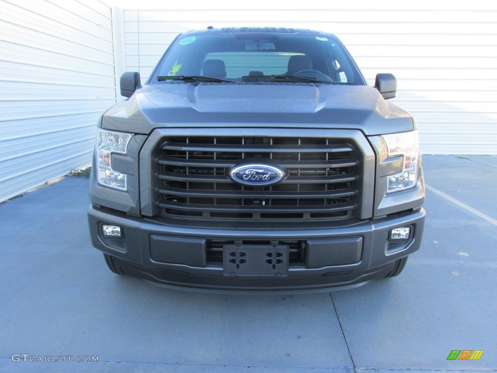 2016 F150 XLT SuperCab - Magnetic / Black photo #8