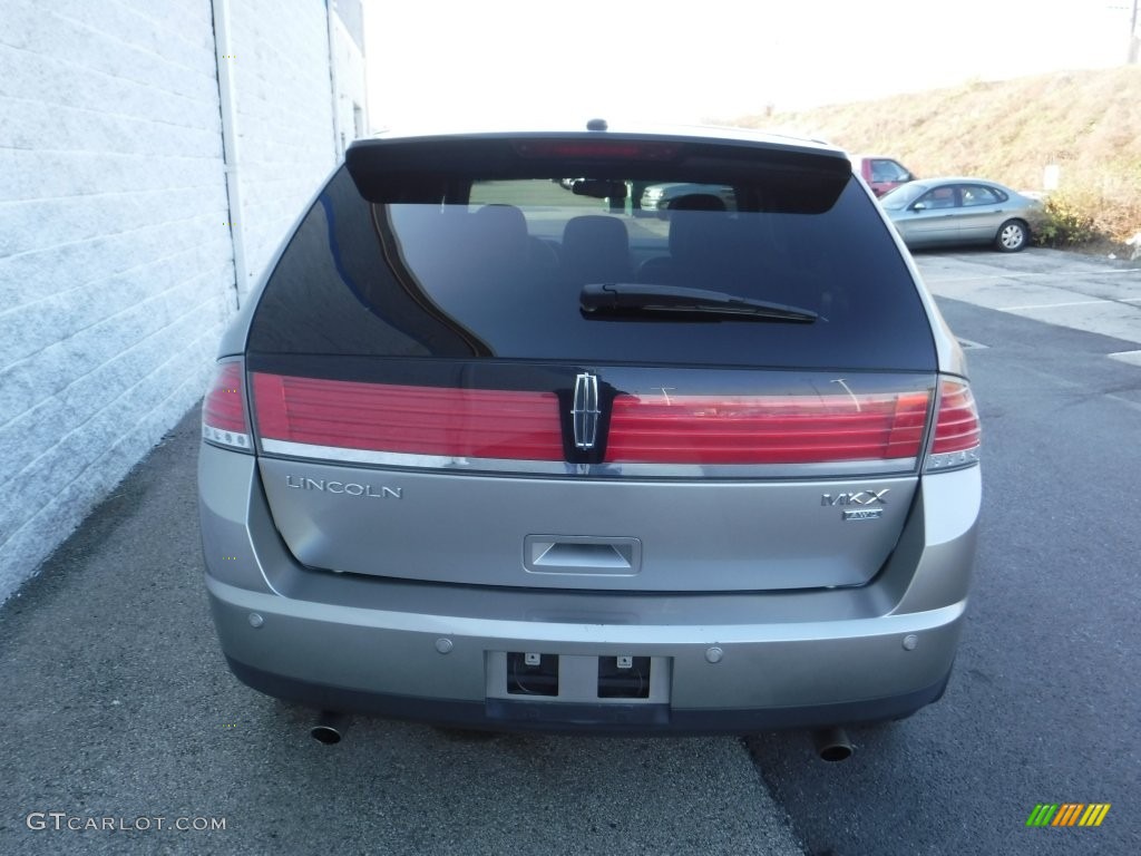 2008 MKX AWD - Vapor Silver Metallic / Light Camel photo #8