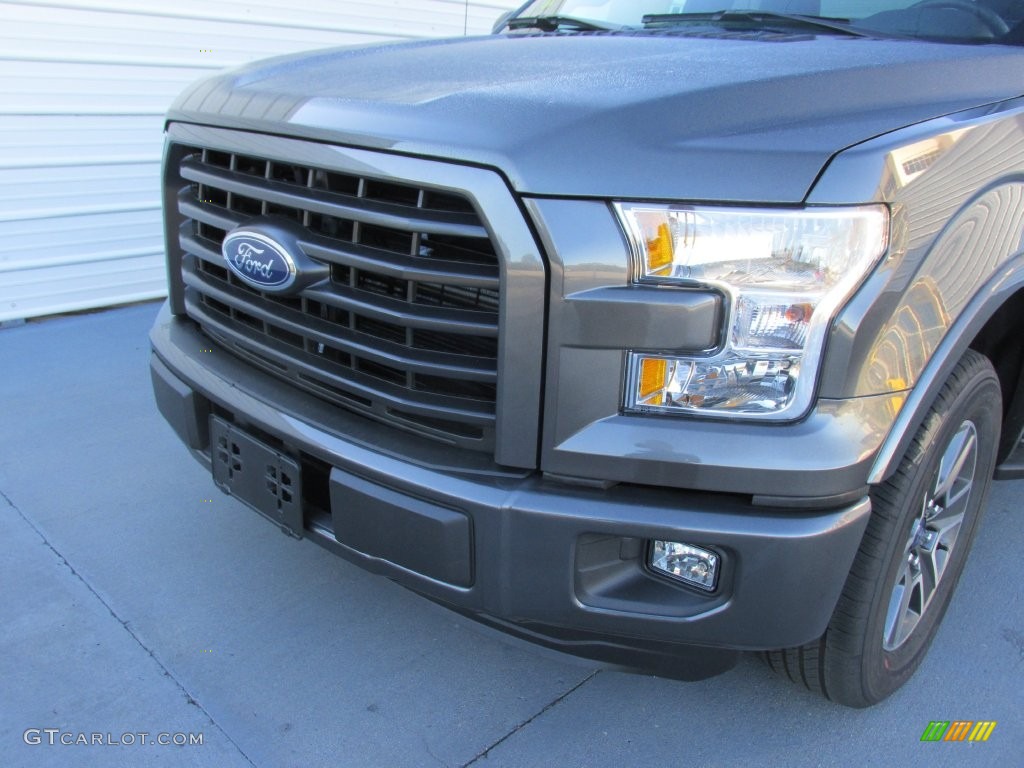 2016 F150 XLT SuperCab - Magnetic / Black photo #10