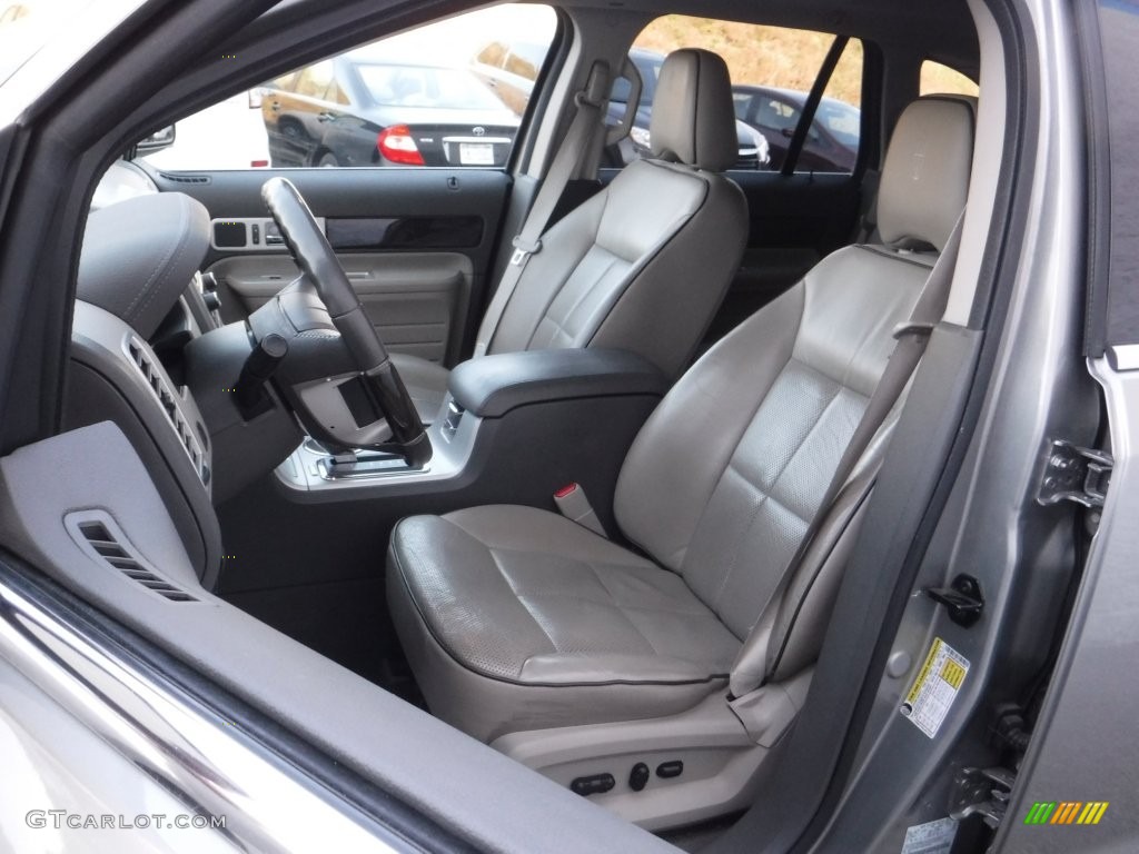 2008 MKX AWD - Vapor Silver Metallic / Light Camel photo #14
