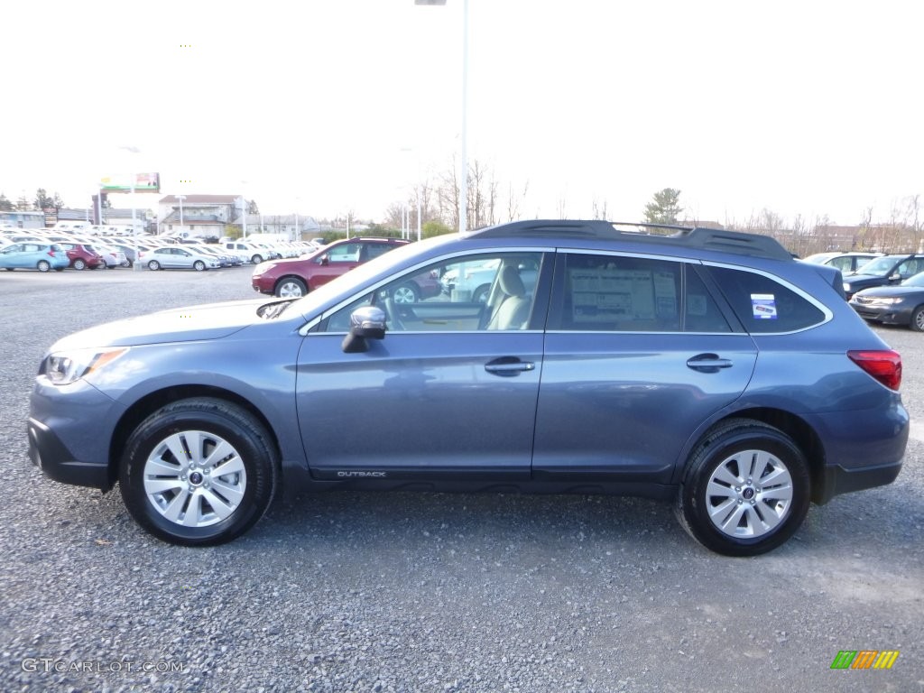 2016 Outback 2.5i Premium - Twilight Blue Metallic / Warm Ivory photo #10