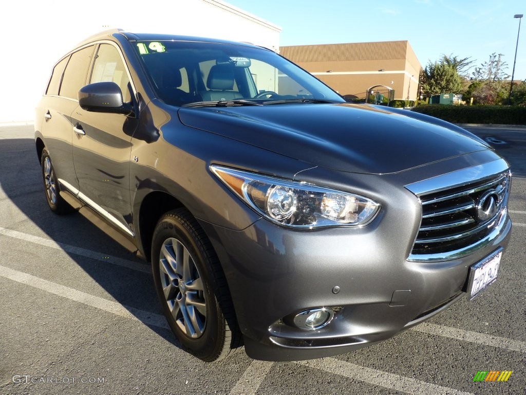 2014 QX60 3.5 AWD - Diamond Slate / Graphite photo #1