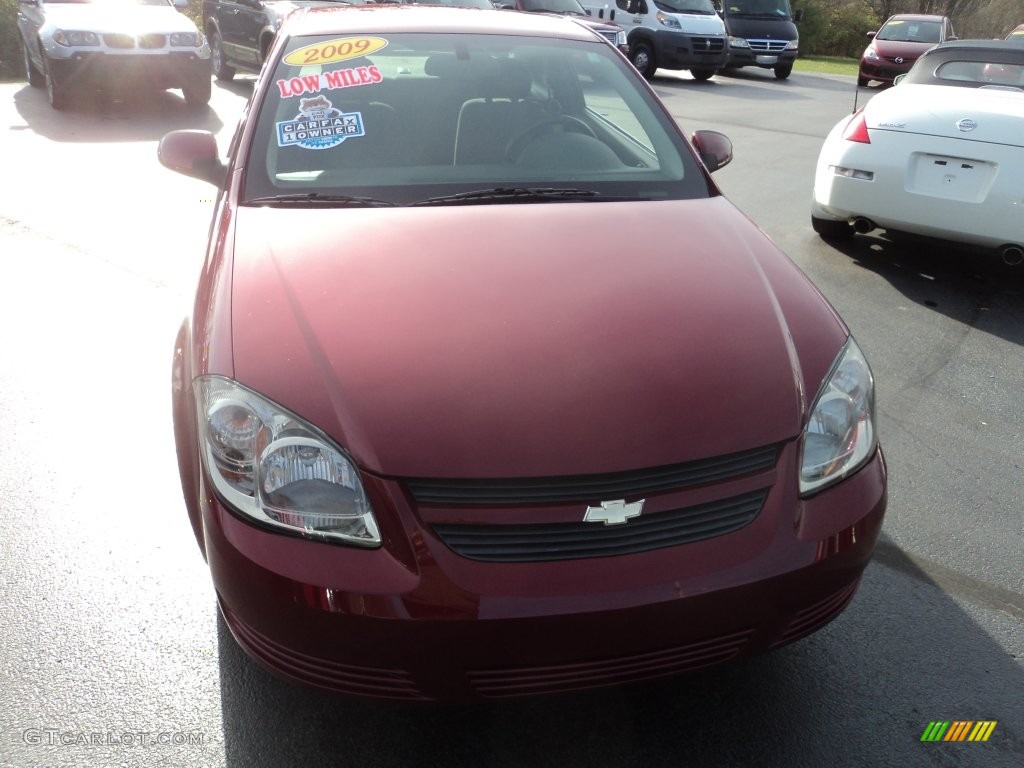 2009 Cobalt LT Coupe - Sport Red / Ebony photo #17