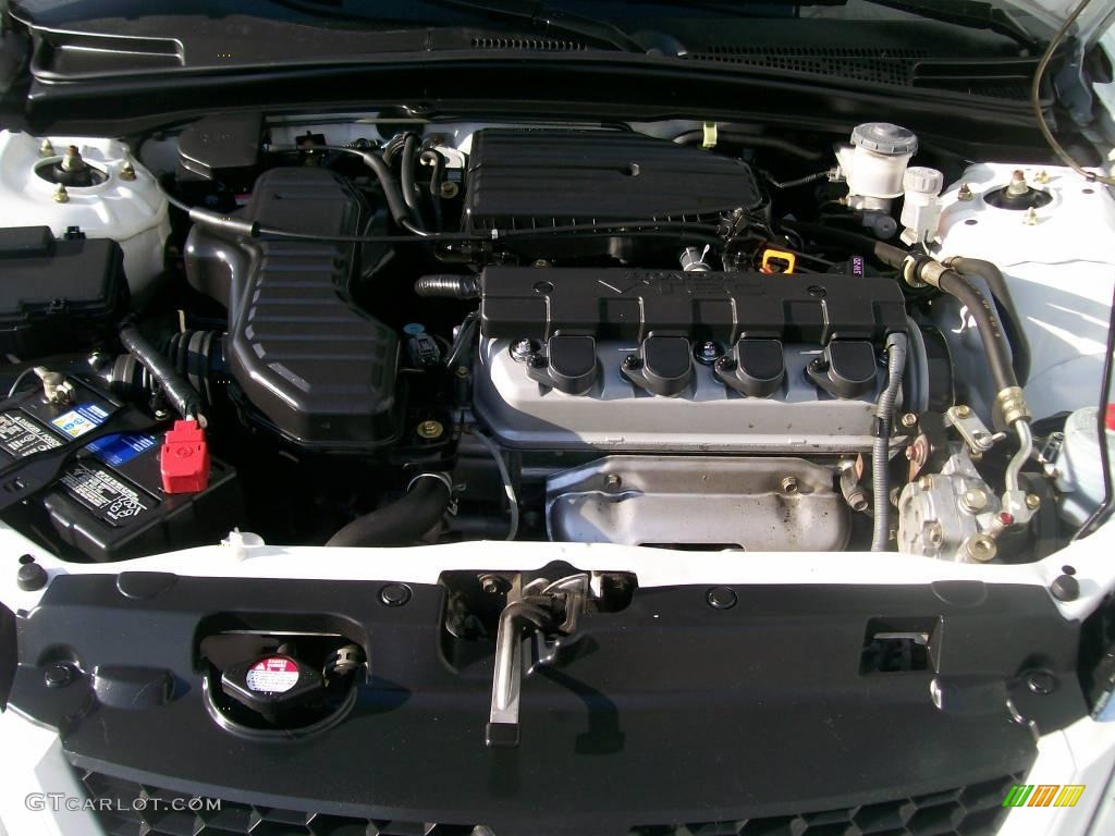 2004 Civic HX Coupe - Taffeta White / Ivory Beige photo #7