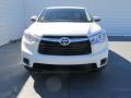 2015 Blizzard Pearl White Toyota Highlander LE  photo #8