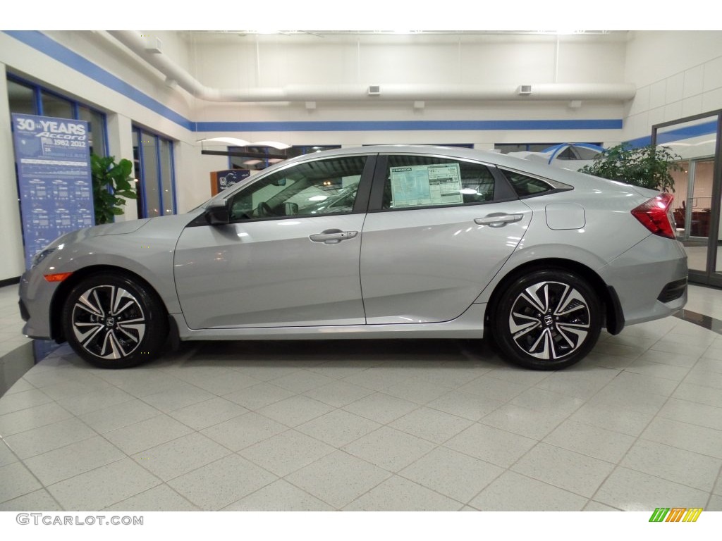 Lunar Silver Metallic 2016 Honda Civic EX-L Sedan Exterior Photo #108959953
