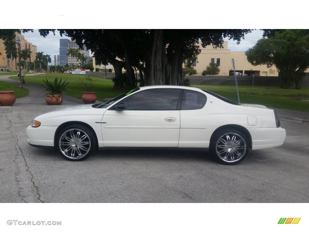 2001 Monte Carlo LS - White / Ebony Black photo #2