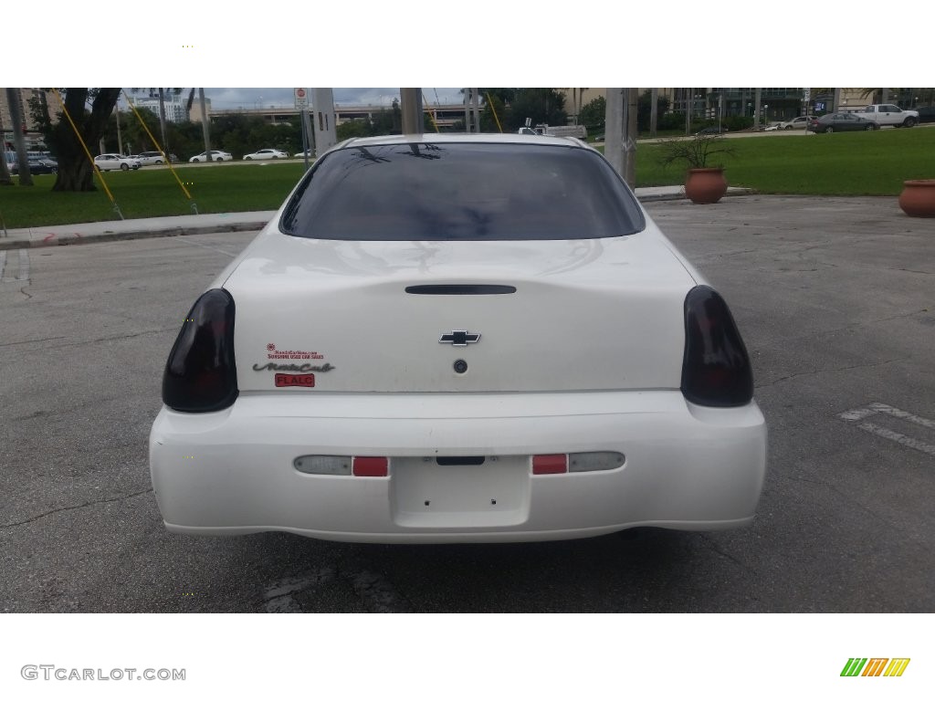 2001 Monte Carlo LS - White / Ebony Black photo #4