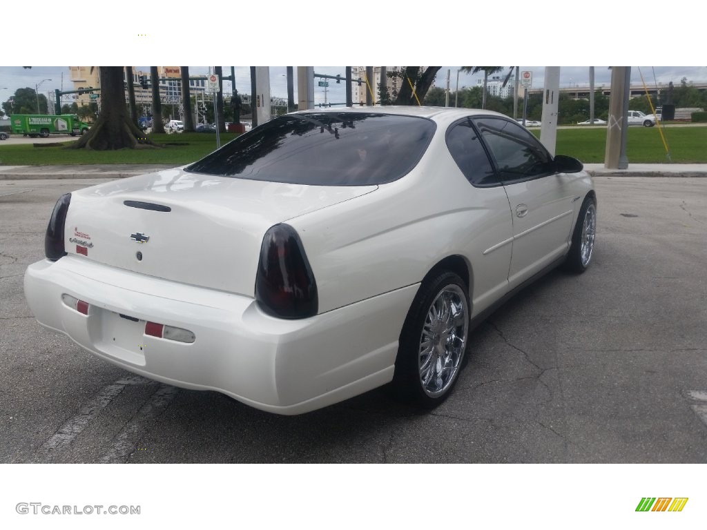 2001 Monte Carlo LS - White / Ebony Black photo #5