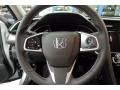 Black 2016 Honda Civic EX-L Sedan Steering Wheel