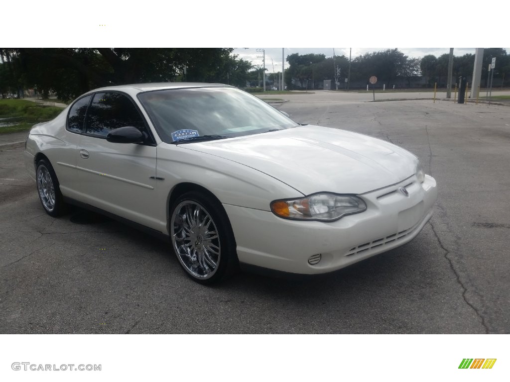 2001 Monte Carlo LS - White / Ebony Black photo #7