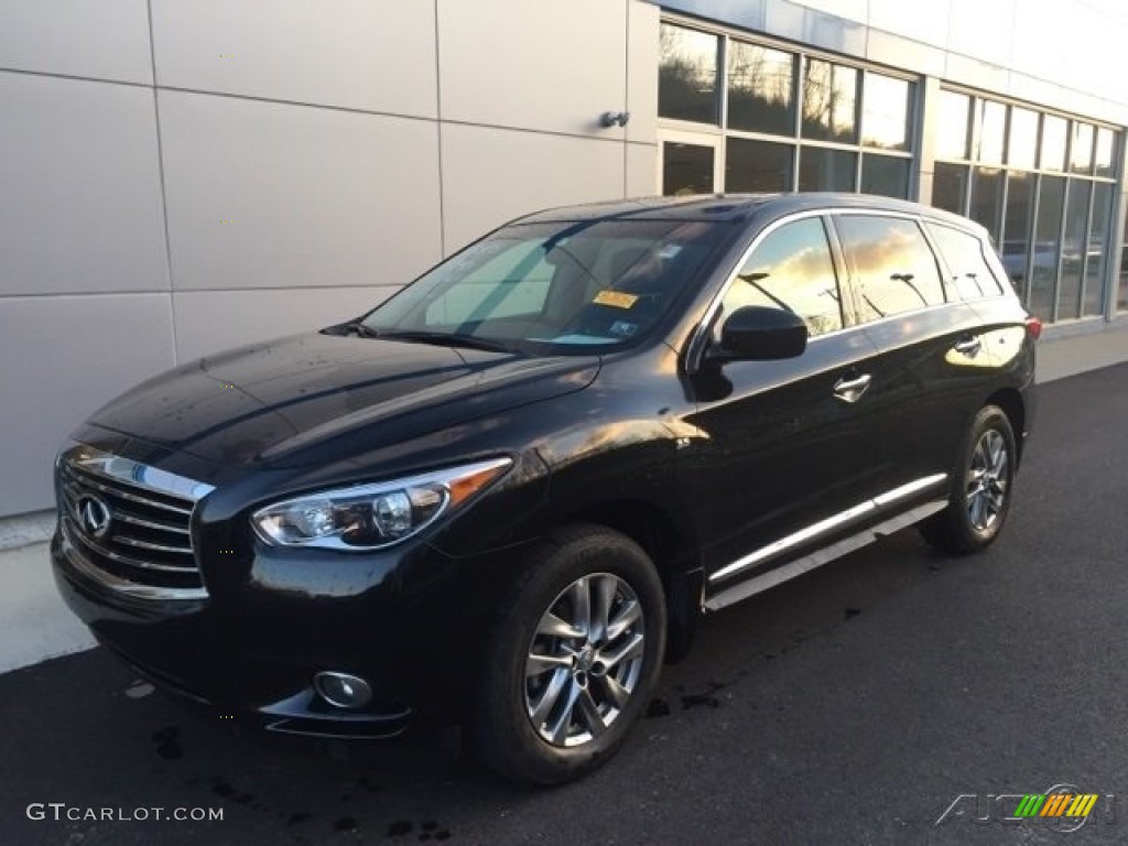 2014 QX60 3.5 AWD - Black Obsidian / Graphite photo #1