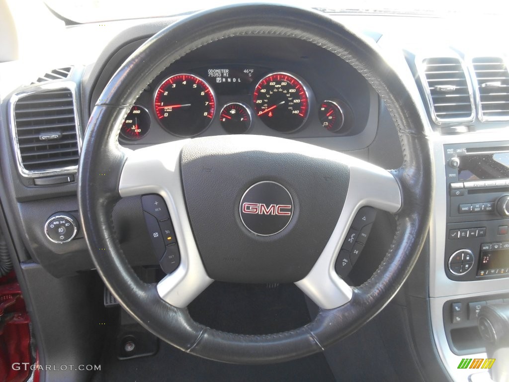 2012 Acadia SLT AWD - Crystal Red Tintcoat / Ebony photo #20