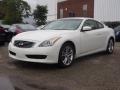 2009 Moonlight White Infiniti G 37 Journey Coupe  photo #3