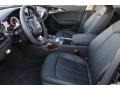 2016 Audi A6 Black Interior Front Seat Photo