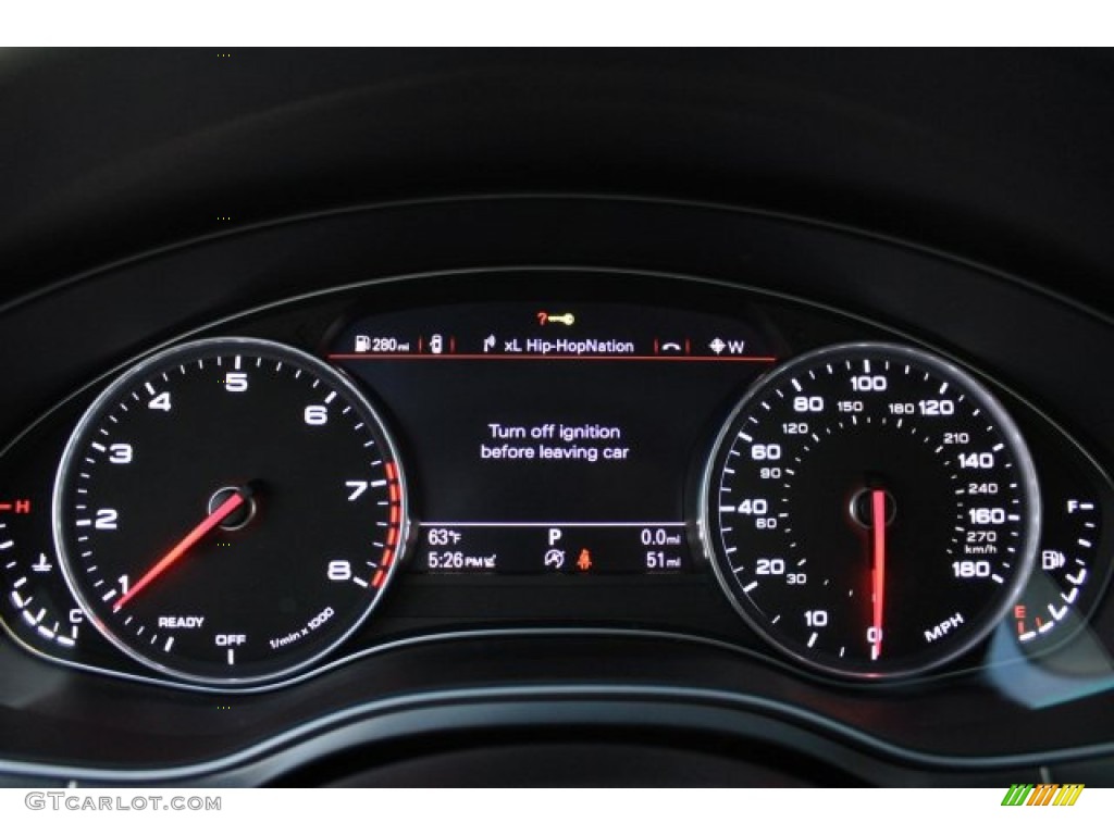 2016 Audi A6 2.0 TFSI Premium Gauges Photo #108964573