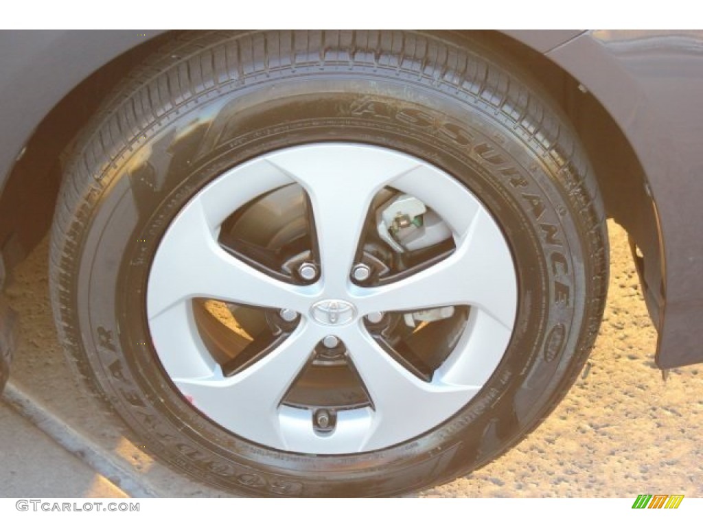 2015 Prius Three Hybrid - Winter Gray Metallic / Misty Gray photo #11