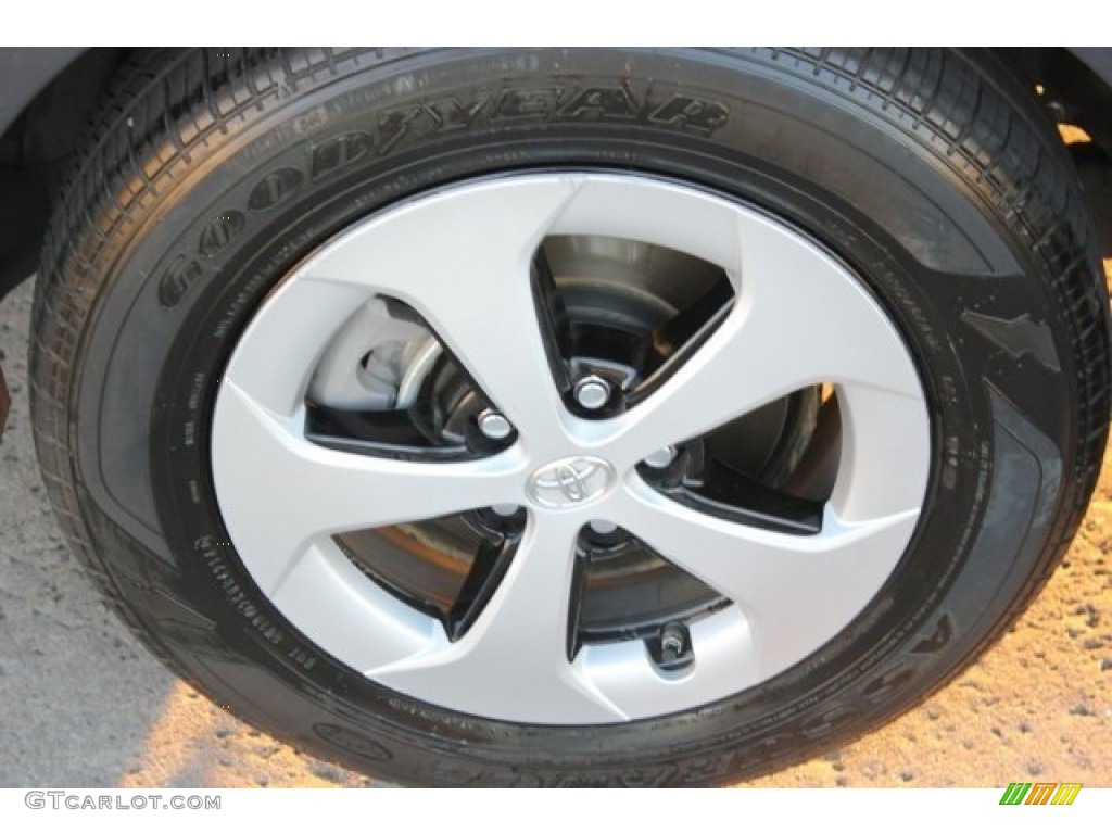 2015 Prius Three Hybrid - Winter Gray Metallic / Misty Gray photo #13