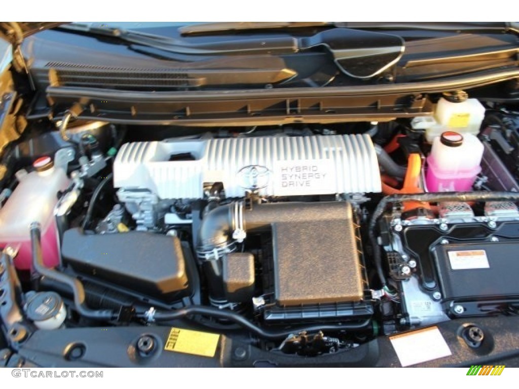 2015 Prius Three Hybrid - Winter Gray Metallic / Misty Gray photo #29