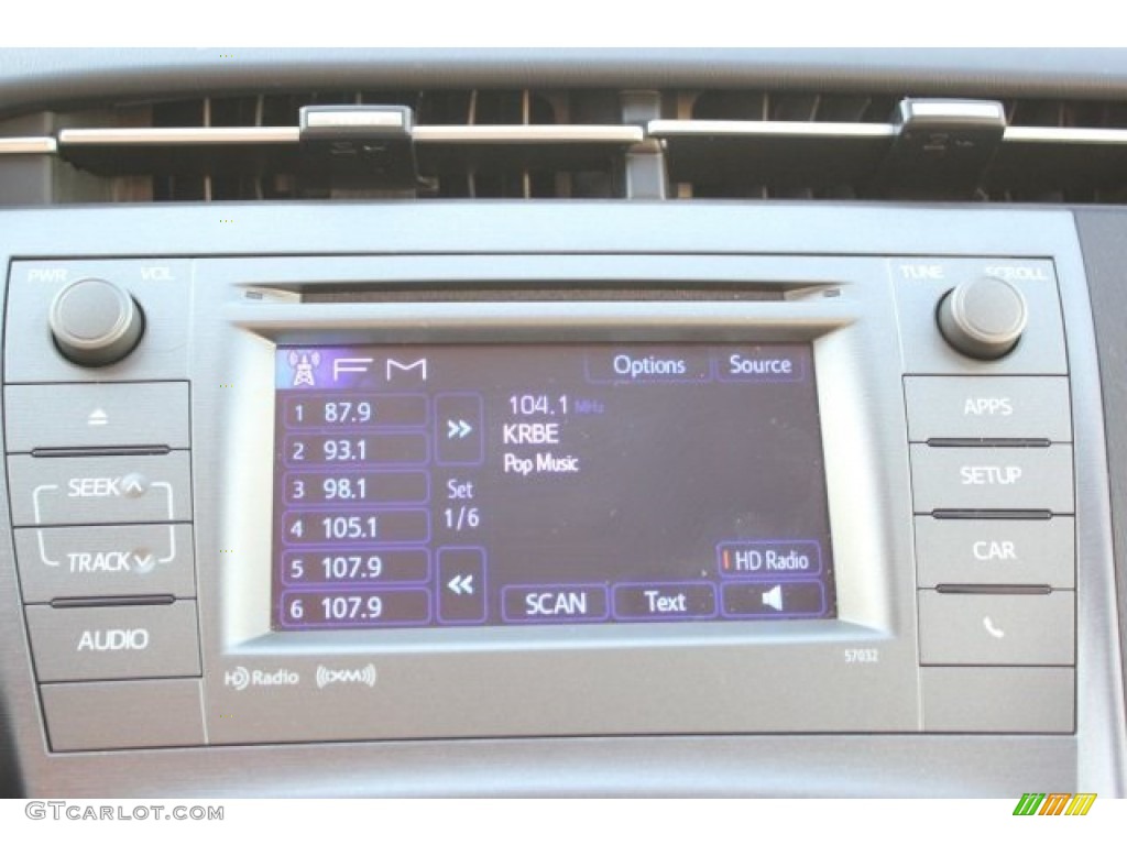 2015 Prius Three Hybrid - Winter Gray Metallic / Misty Gray photo #33