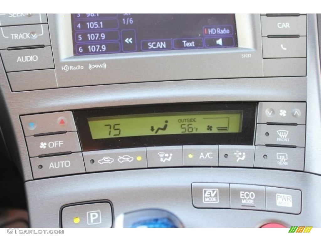2015 Prius Three Hybrid - Winter Gray Metallic / Misty Gray photo #34