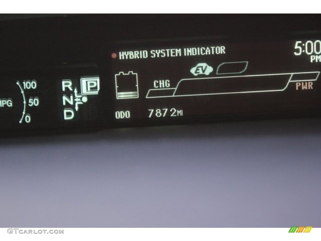 2015 Prius Three Hybrid - Winter Gray Metallic / Misty Gray photo #46