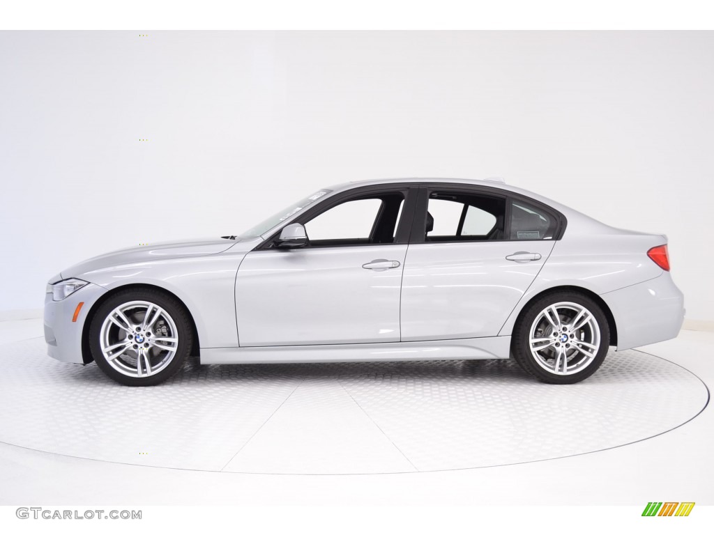 Glacier Silver Metallic 2015 BMW 3 Series 328d Sedan Exterior Photo #108967831