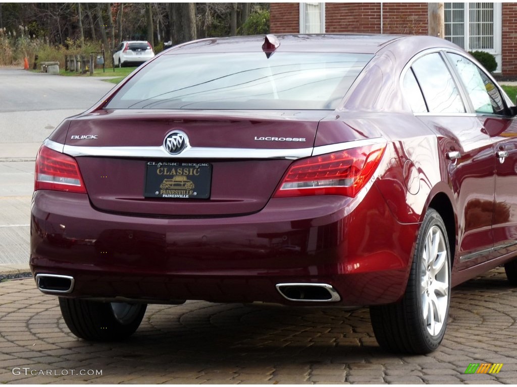 2016 LaCrosse Premium I Group - Deep Garnet Metallic / Ebony photo #3