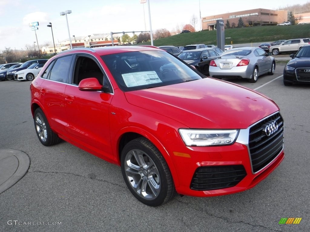 Misano Red Pearl 2016 Audi Q3 2.0 TSFI Prestige quattro Exterior Photo #108971374