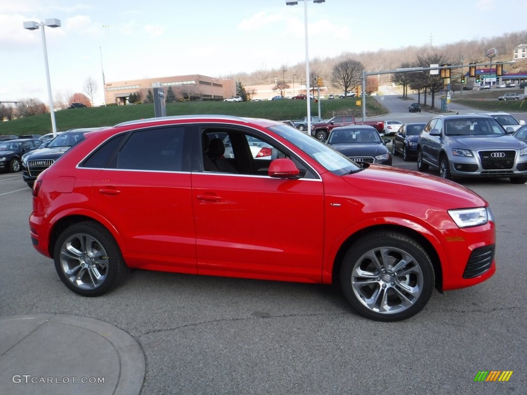 Misano Red Pearl 2016 Audi Q3 2.0 TSFI Prestige quattro Exterior Photo #108971380